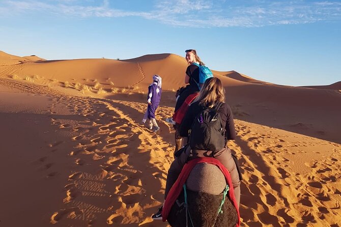 Sunset in Merzouga Sahara Desert & Camel Ride Erg Chebbi Dunes - Common Questions