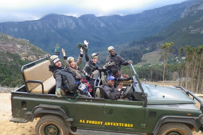 Zip-lining in Cape Town - Based at the Foot of the Table Mountain Reserve - Additional Activities: Exploring the Table Mountain Reserve