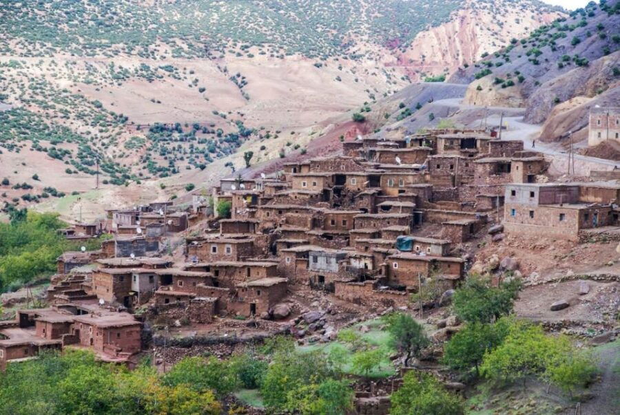 A Tour in the Atlas Mountains and Lunch.