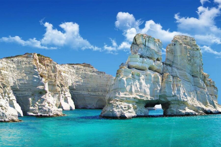Adamas: Kleftiko Sailing Day Trip With Snorkeling and Lunch