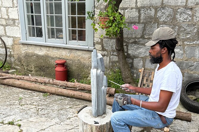 African Gemstone Sculpture Experience