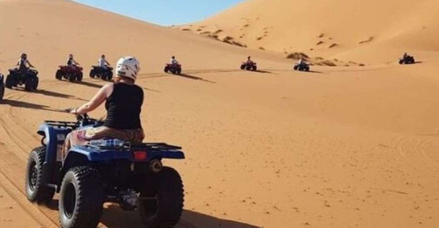 Agadir Adventure in Quad on the Beach With a Snack