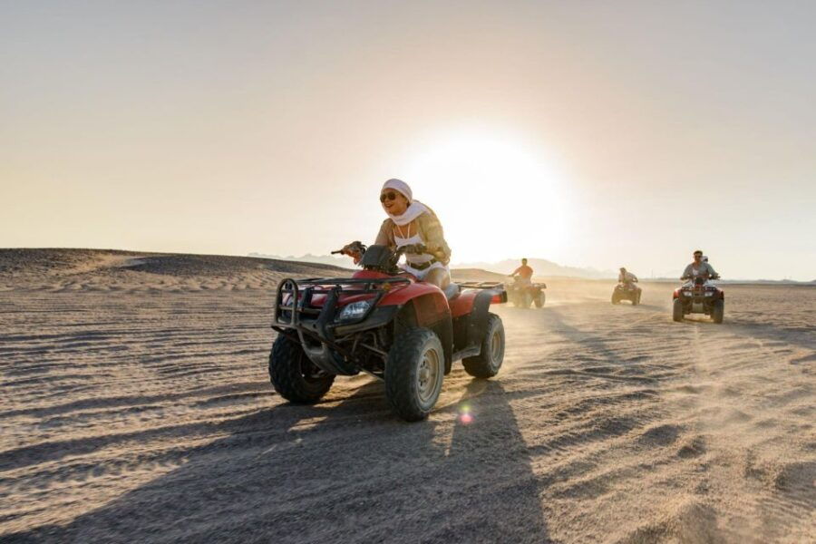 Agadir: Beach and Dune Quad Biking Adventure With Snacks