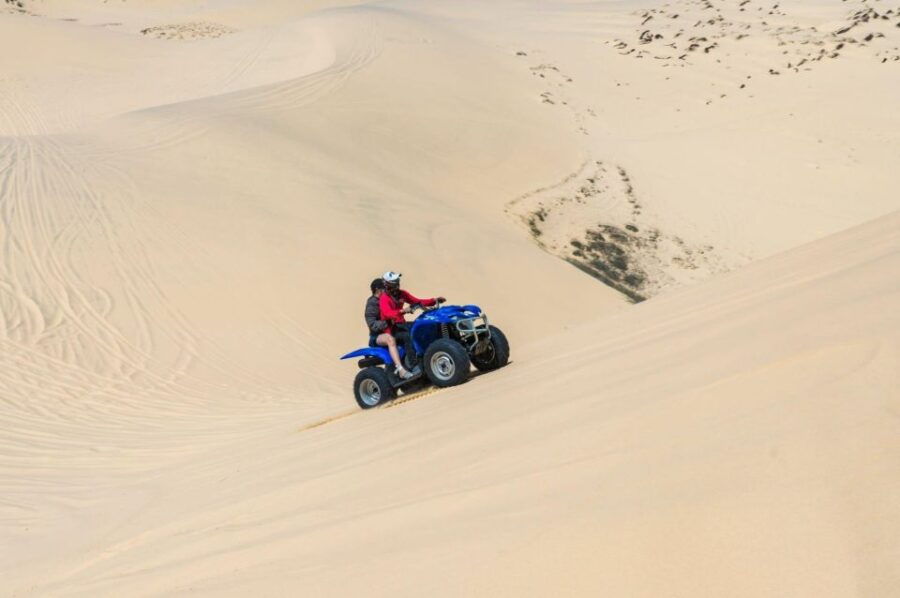 Agadir: Beach and Dune Quad Biking Adventure With Snacks