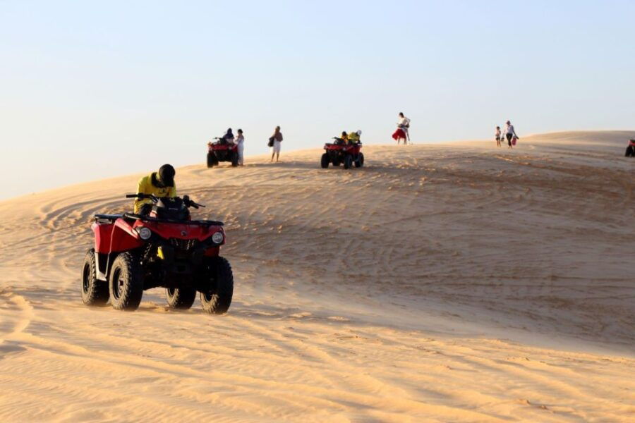 Agadir: Beach and Dune Quad Biking Adventure With Snacks