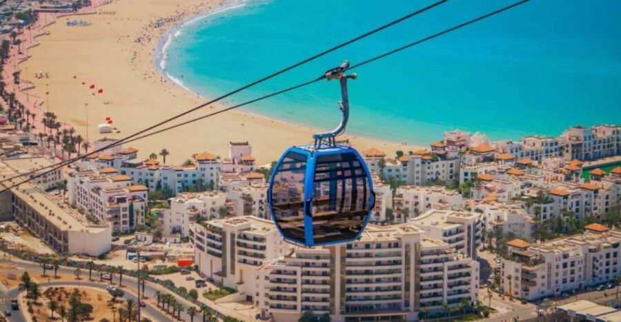 Agadir : Cable Car Ticket and Guided City Tour With Lunch