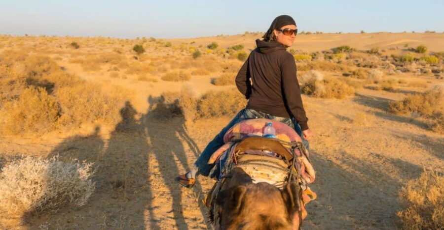 Agadir: Camel Ride With Tea & BBQ Dinner Option
