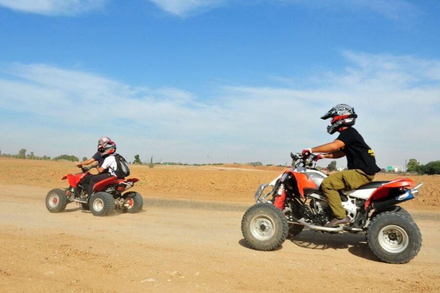 Agadir or Taghazout: Beach and Sand Dune Quad Biking W/Tea