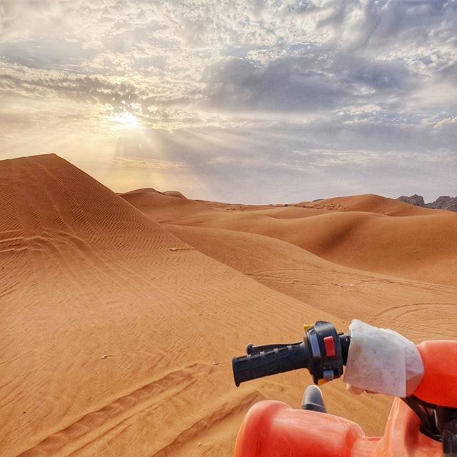 Agadir or Taghazout: Quad Bike Beach and Dunes Ride & Snacks