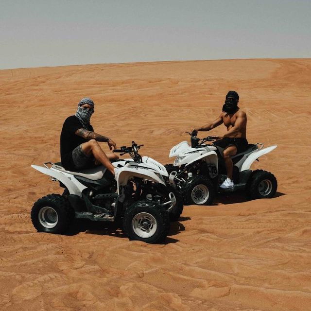 Agadir or Taghazout: Quad Biking by Sea & Sand With Snacks