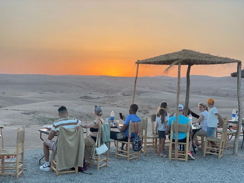 Agafay Desert Camel Ride Sunset Tour With Dinner Show
