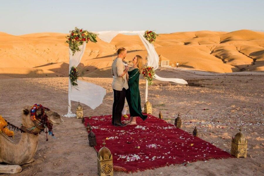 Agafay Desert & Camp Show, Camel Ride, Sunset & Dinner