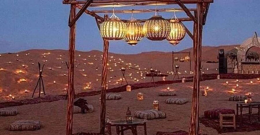 Agafay Desert: Magical Dinner With Show and Camel Ride