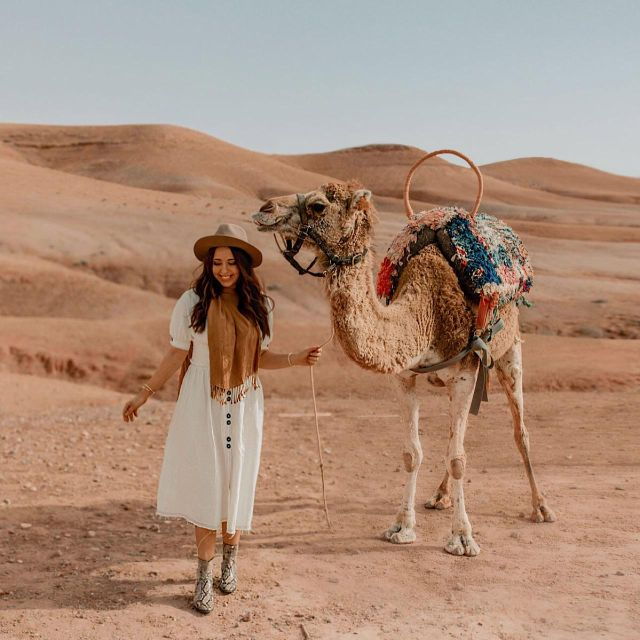 Agafay Desert – Quad Majestic Camel and Magical Dinner Show