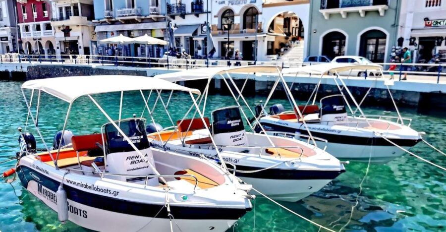 Agios Nikolaos: Motorboat or Speedboat Rental