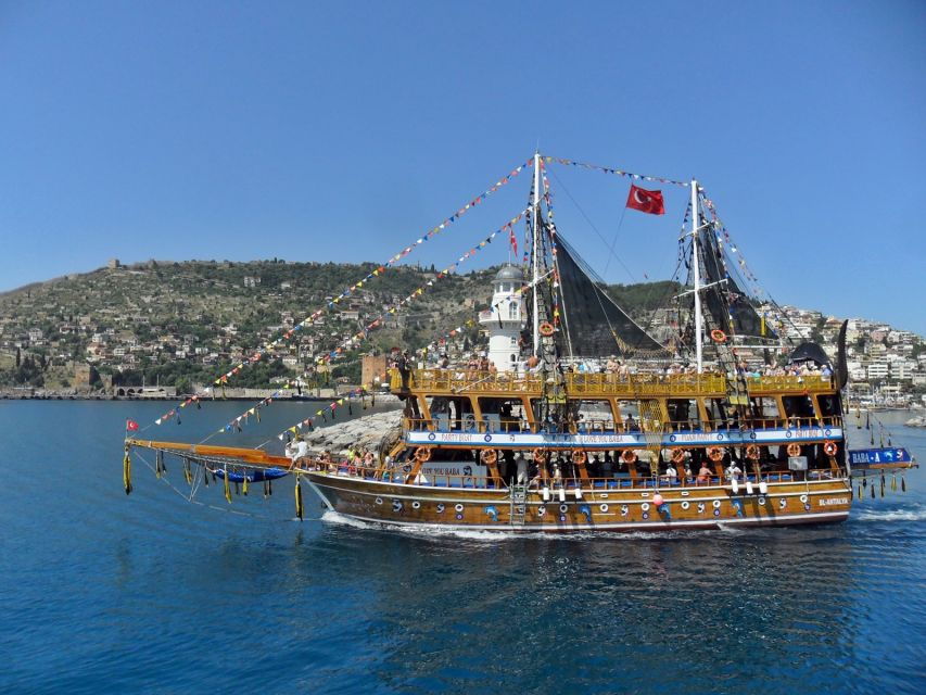 Alanya: Boat Tour With Sunbathing, Swimming & Snorkelling - Good To Know