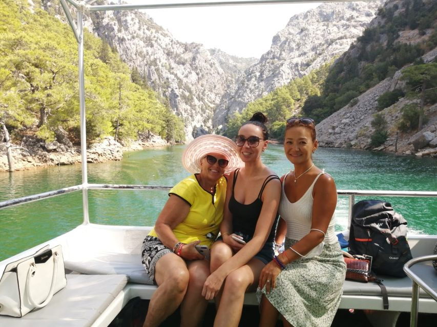 Alanya: Green Canyon Boat Trip With Lunch and Drinks