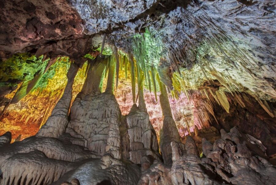 Alcudia: Half-Day Caves of Hams, Blue Caves and Documentary