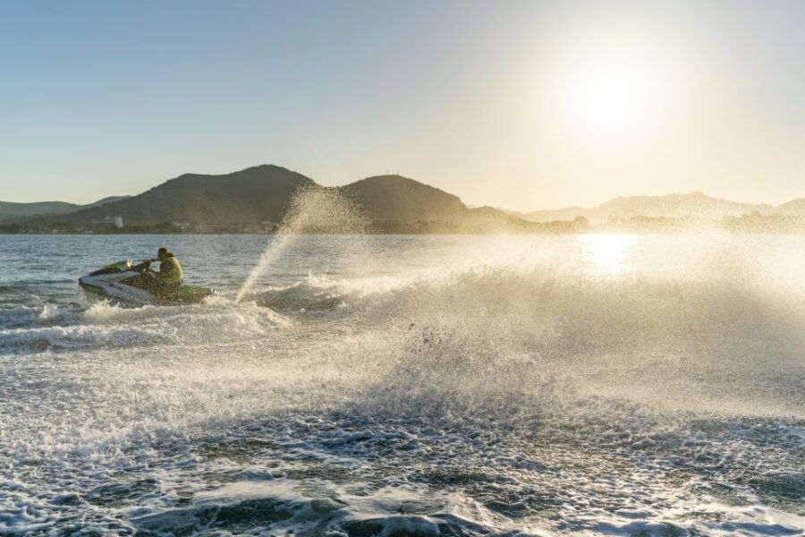 Alcudia: Sunset Jetski Ride