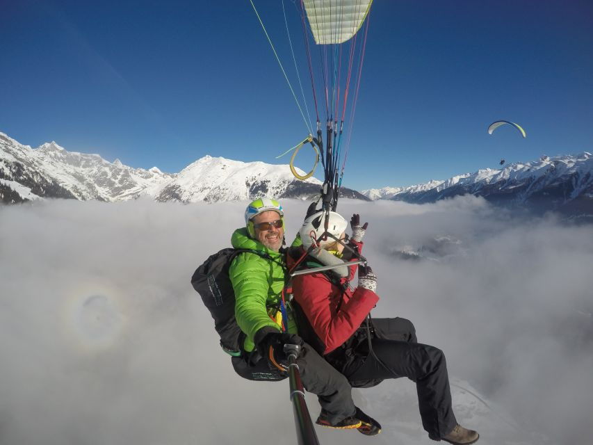 Aletsch Arena: Paragliding Tandem Flight Basic