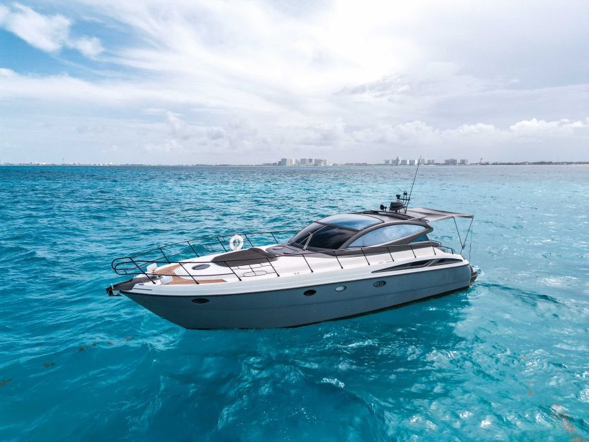 All-Inclusive Tulum: Coast & Fun 4 Hours in 50′ Cranchi