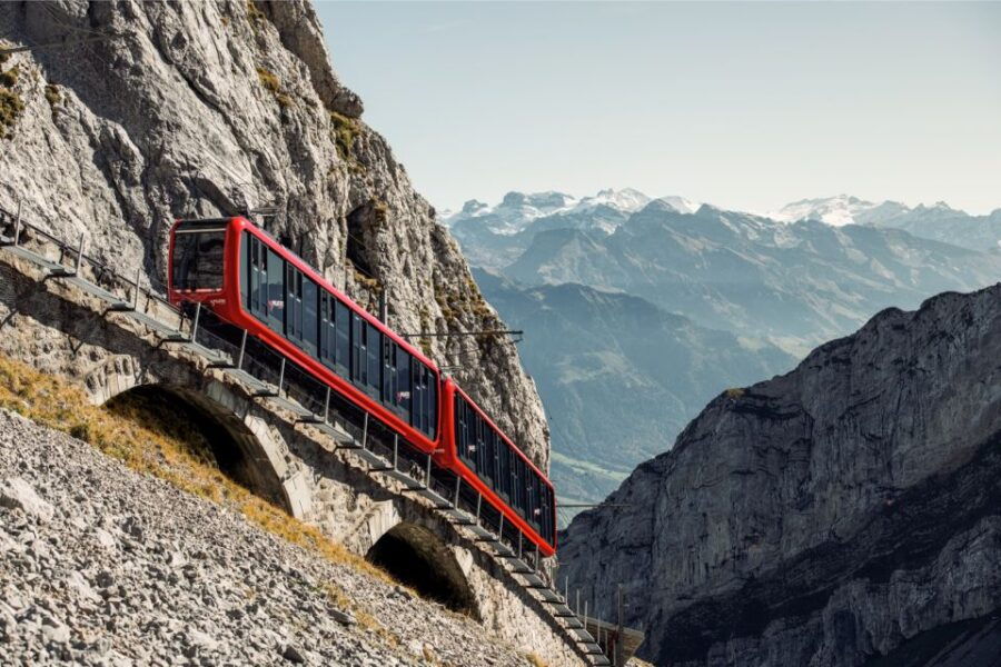 Alpnachstad: Mount Pilatus Roundtrip Train Ticket