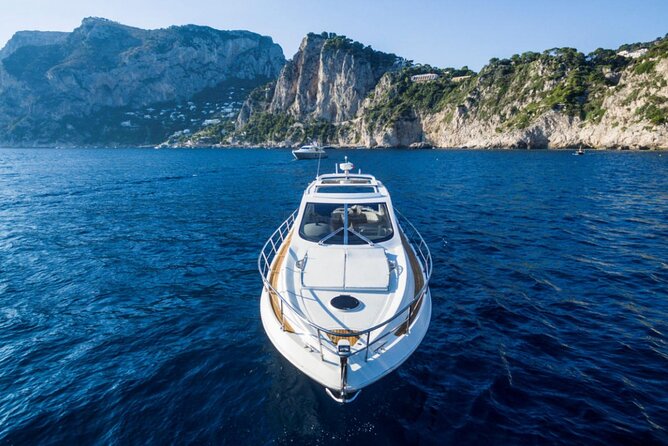 Amalfi Private Boat Tour From Sorrento or Positano Yacht Klase 50