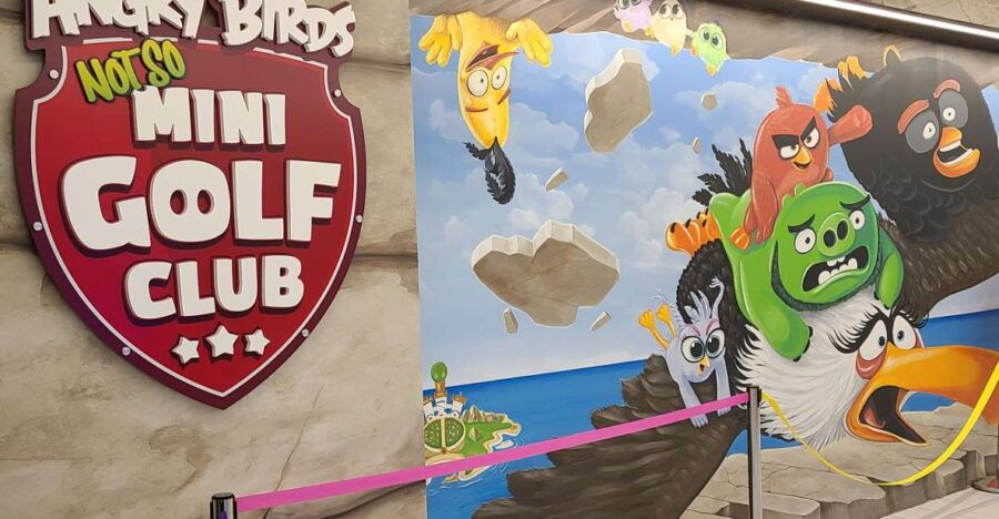 American Dream: Angry Birds Mini Golf Ticket - Good To Know