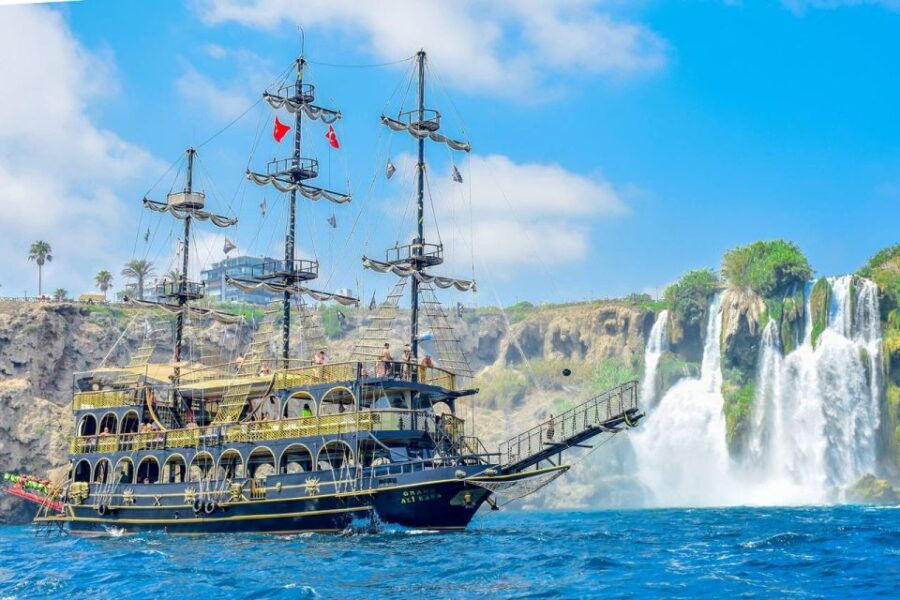 Antalya: Lara Pirate Boat Trip W/Animations, Lunch & Pick-Up - Good To Know