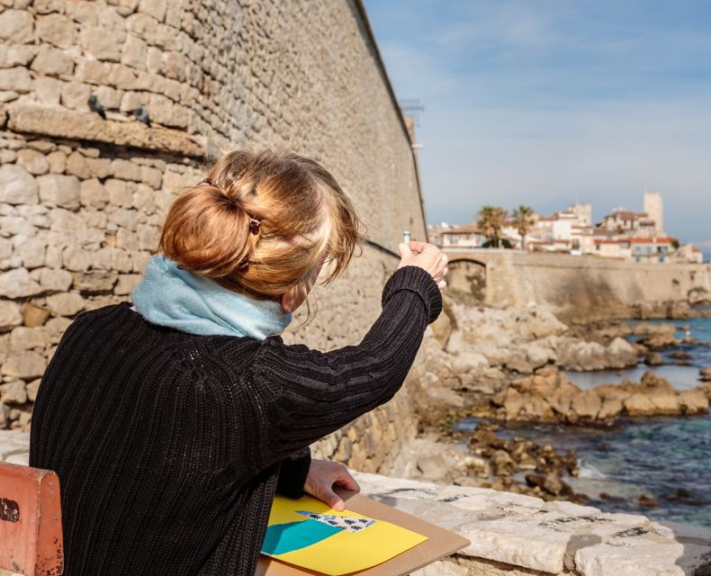 Antibes: Picasso Museum Drawing Tour Led by Local Artist