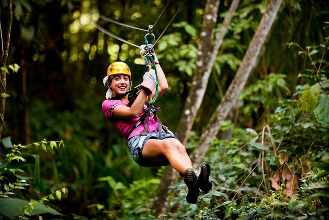 Antigua Zipline & Kayaking Combo From St. Johns