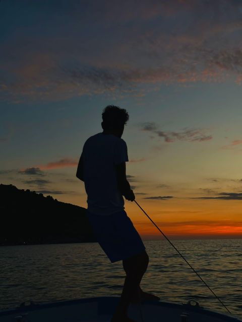 Aperitif on the Boat During Sunset Time in Palinuro