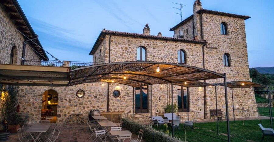 Aperitif on the Terrace of Podere Montale at Sunset - Good To Know