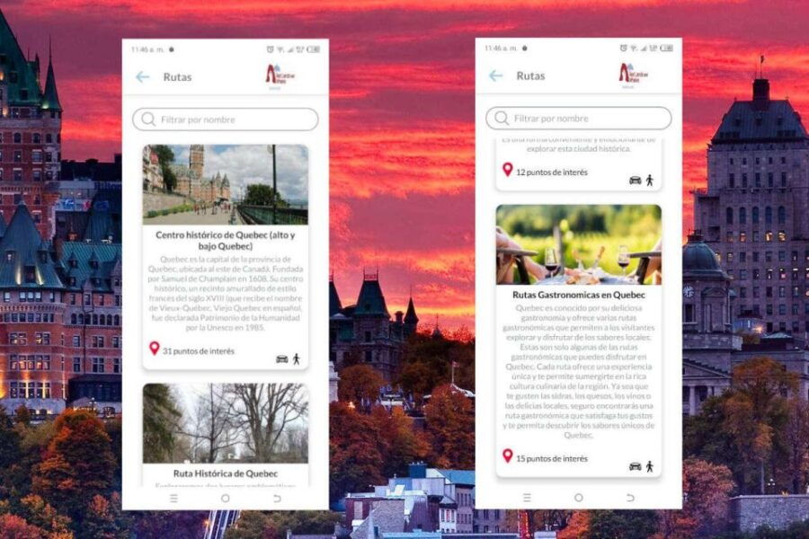 APP Self-Guided Routes Quebec With Multi-Language Audioguide - Good To Know