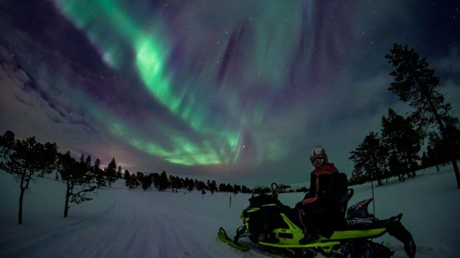 Arctic Adventure: Northern Lights Hunting With Snowmobiles