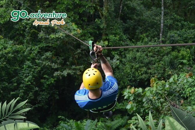 Arenal Ziplining and Hot Springs Combo Tour - Alajuela