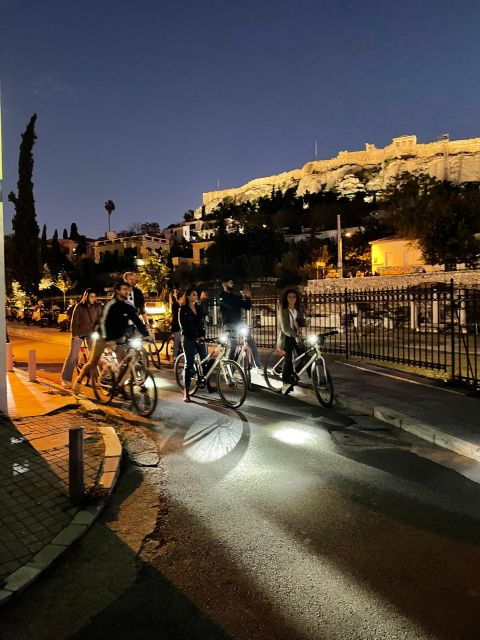 Athens: 2-Hour Highlights Tour by E-Bike After Sunset - Good To Know