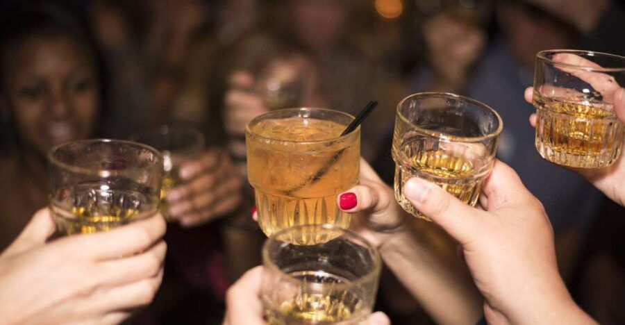 Athens: Guided Nightlife Tour With Wine and Cheese Board