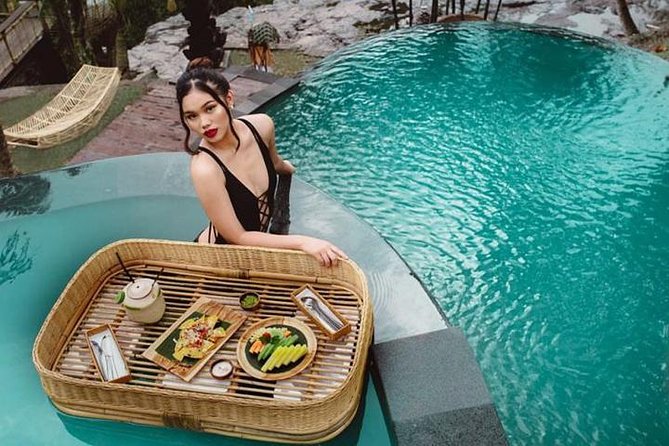 Bali DTukad River Club Floating Breakfast With Waterfall Free Access