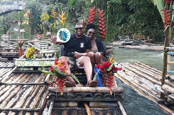 Bamboo Rafting & Dunns River Falls Jamaica Experience