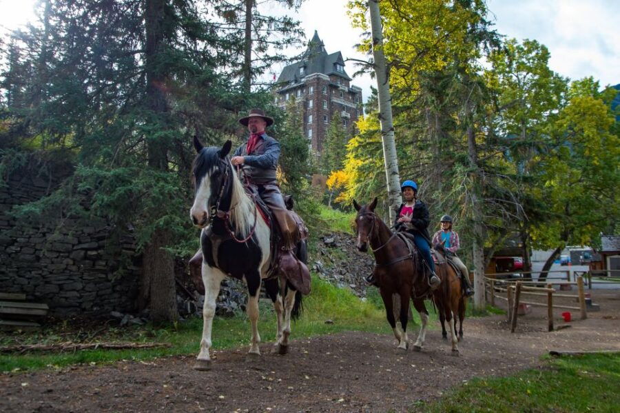 Banff: 4-Hour Sulphur Mountain Intermediate Horseback Ride - Good To Know