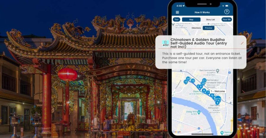 Bangkok: Chinatown and Wat Traimit Self-Guided Walking Tour - Good To Know