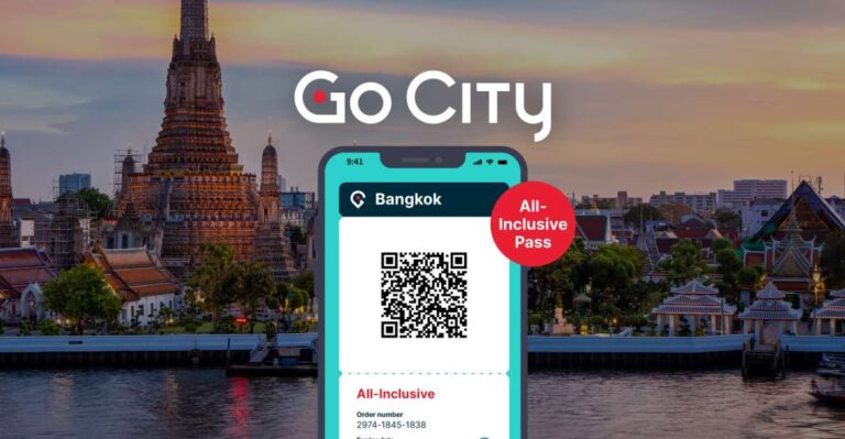 Bangkok: Go City All-Inclusive Pass With 30 Attractions