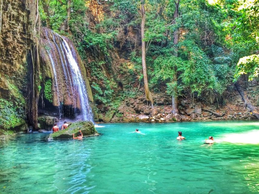 Bangkok: Kanchanaburi and Erawan Waterfall Private Tour