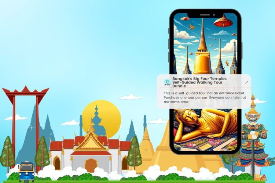 Bangkok: Self-Guided Walking Audio Tour of Top 4 Temples - Good To Know
