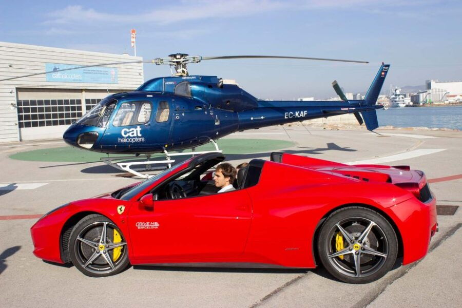 Barcelona: Ferrari Driving and Helicopter Experience - Good To Know