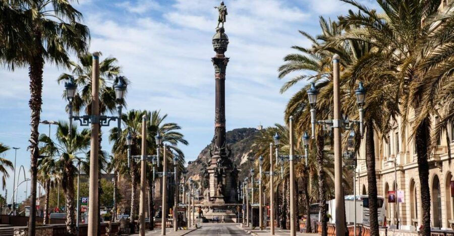 Barcelona Port and Sea Walking Tour With Columbus Monument - Good To Know