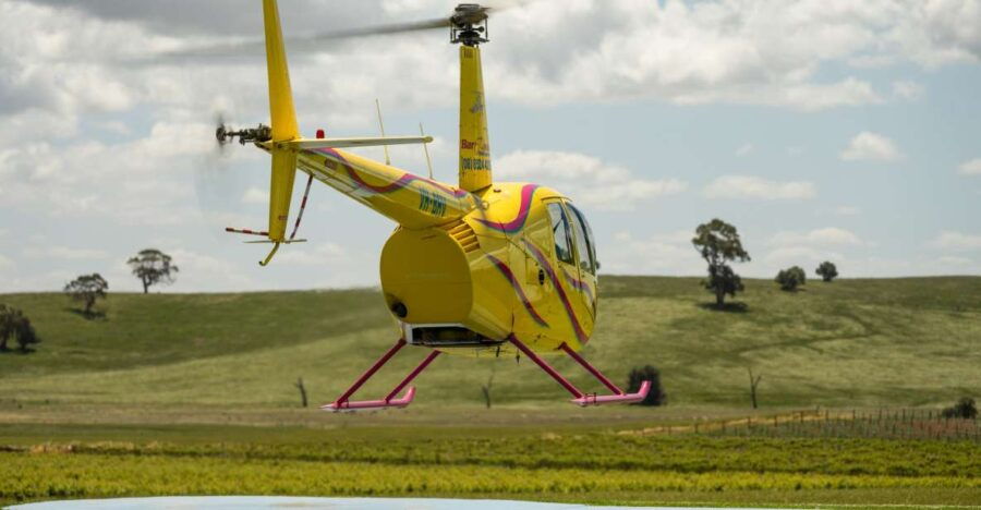 Barossa Valley: 30 Minute Scenic Helicopter Flight