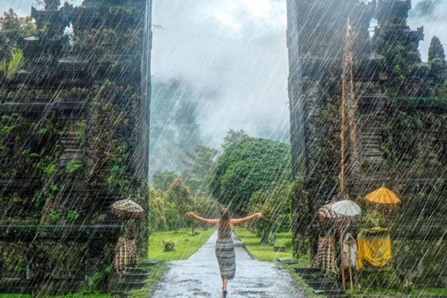 Bedugul Tour Bali Handara Gate With Banyumala Waterfall
