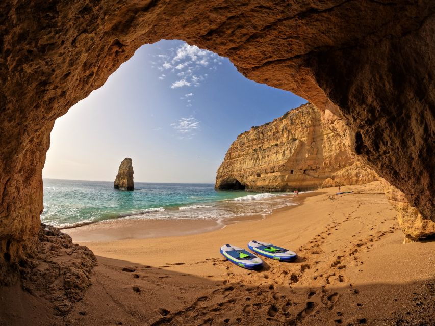 Benagil: Sunrise Paddleboard Tour Alone in the Benagil Cave